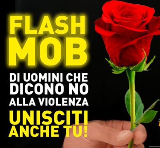 Flash Mob maschile "L'Amore non è violenza"