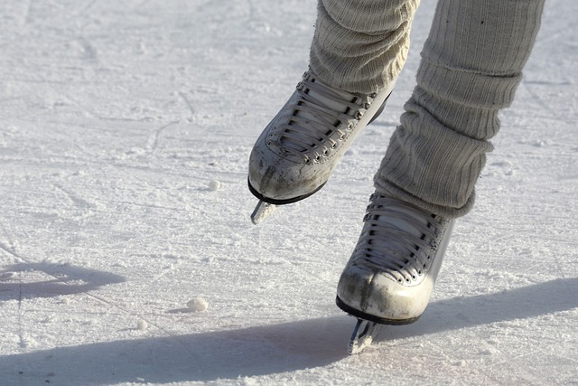 Pista di pattinaggio su ghiaccio